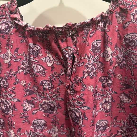 Xirena Lanie block print top in wild rose size XS - Picture 6 of 9